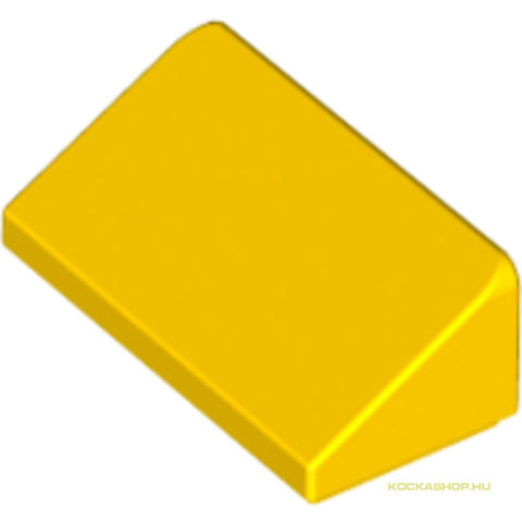 LEGO® Alkatrészek (Pick a Brick) 4550348 - Sárga 1X2X2/3 Tetőelem