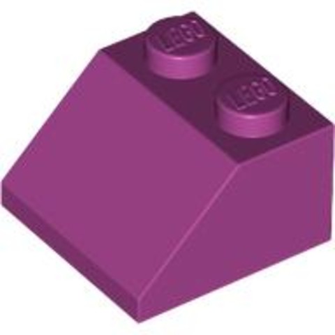 LEGO® Alkatrészek (Pick a Brick) 4550362 - Magenta 2X2/45° Elem