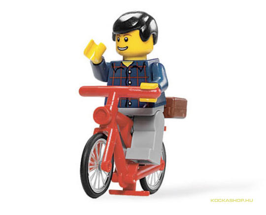 LEGO® Alkatrészek (Pick a Brick) 4558856 - Kerékpár piros