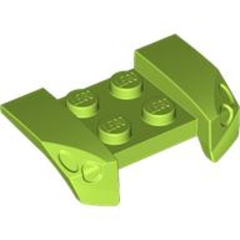 LEGO® Alkatrészek (Pick a Brick) 4566096 - Lime 2x4 Sárvédő