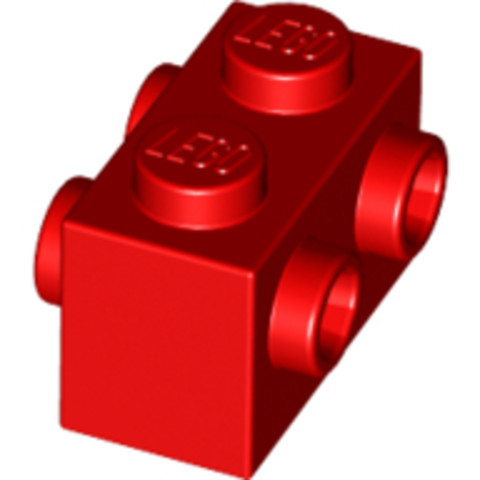 LEGO® Alkatrészek (Pick a Brick) 4569056 - Piros 1x2 Elem 4 Gombbal