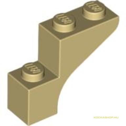 LEGO® Alkatrészek (Pick a Brick) 4579306 - Világos Cserszínű 1x3x2 Boltív