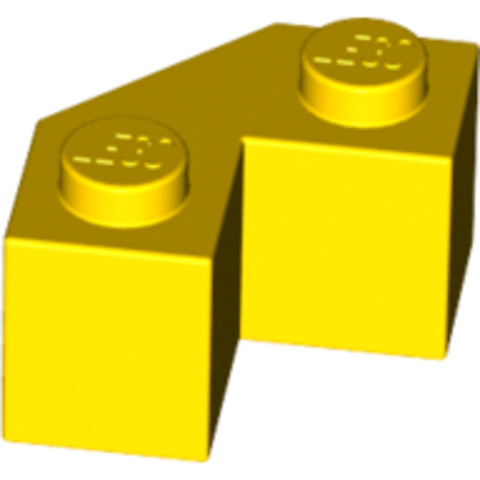 LEGO® Alkatrészek (Pick a Brick) 4581524 - Sárga 2x2/45° Elem