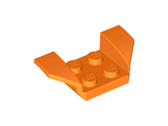 LEGO® Alkatrészek (Pick a Brick) 4582819 - Narancs 2x4 Szélterelő