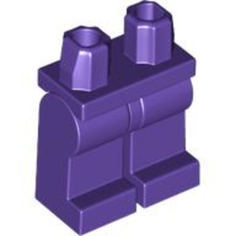 LEGO® Alkatrészek (Pick a Brick) 4586410 - Sötétlila Minifigura Láb
