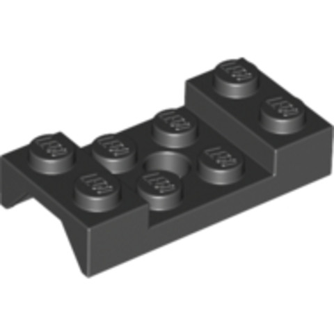 LEGO® Alkatrészek (Pick a Brick) 4600178 - Fekete 2x4 Sárhányó