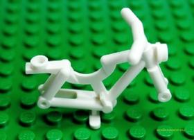 LEGO® Alkatrészek (Pick a Brick) 4609267 - Fehér Kerékpár