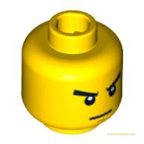 LEGO® Alkatrészek (Pick a Brick) 4611429 - Sárga Morcos Minifigura Fej