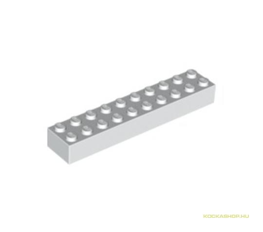 LEGO® Alkatrészek (Pick a Brick) 4617855 - Fehér 2x2x10 elem