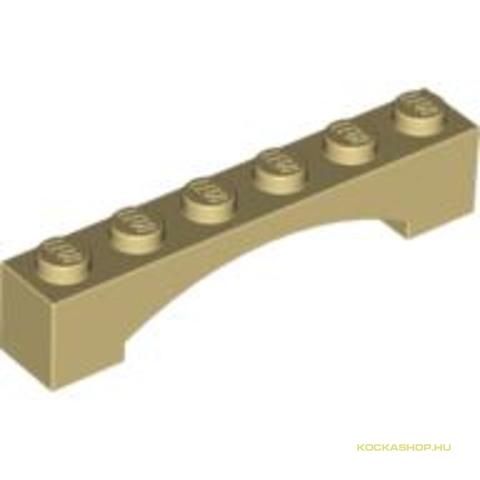 LEGO® Alkatrészek (Pick a Brick) 4618876 - Bézs 1X6 Híd Elem