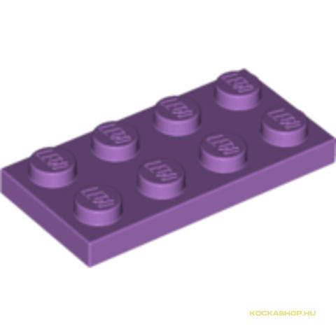 LEGO® Alkatrészek (Pick a Brick) 4619516 - Közepes levendula 2X4 Lapos Elem