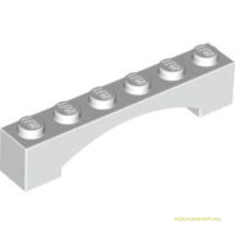 LEGO® Alkatrészek (Pick a Brick) 4620761 - Fehér 1X6 Híd Elem
