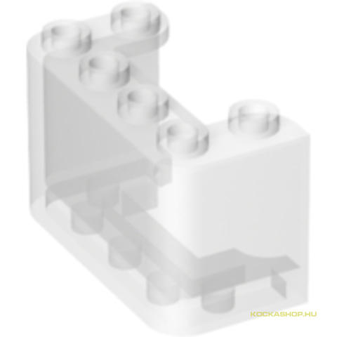 LEGO® Alkatrészek (Pick a Brick) 4620810 - Átlátszó 2X4X2 Szélvédő Függőleges