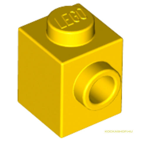 LEGO® Alkatrészek (Pick a Brick) 4624985 - Sárga 1X1 Kocka +1 Gombbal