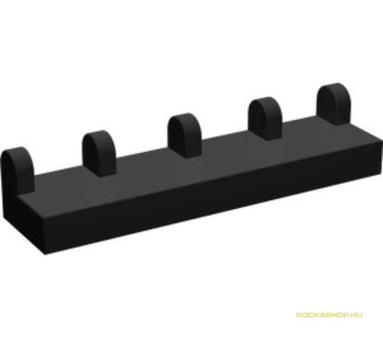 LEGO® Alkatrészek (Pick a Brick) 4625026 - Fekete 1X4 Zsanéros Elem