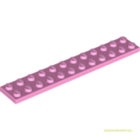 LEGO® Alkatrészek (Pick a Brick) 4625631 - Halvány rózsaszín 2X12 Lapos Elem