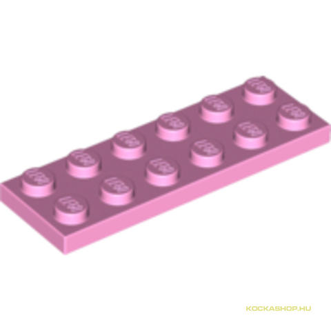 LEGO® Alkatrészek (Pick a Brick) 4625633 - Halvány rózsaszín 2X6 Elem