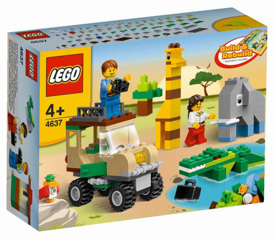 LEGO® Elemek és egyebek 4637 - Szafari építőkészlet
