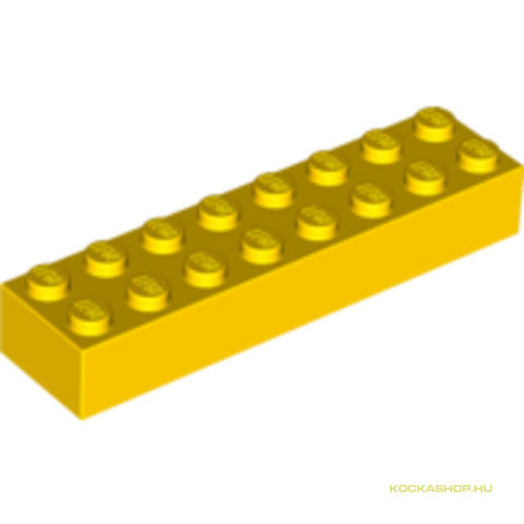 LEGO® Alkatrészek (Pick a Brick) 4639693 - Sárga 1X2X8 Elem, használt