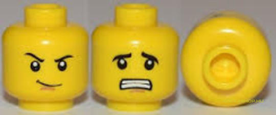 LEGO® Alkatrészek (Pick a Brick) 4647015 - Sárga LLoyd ZX fej