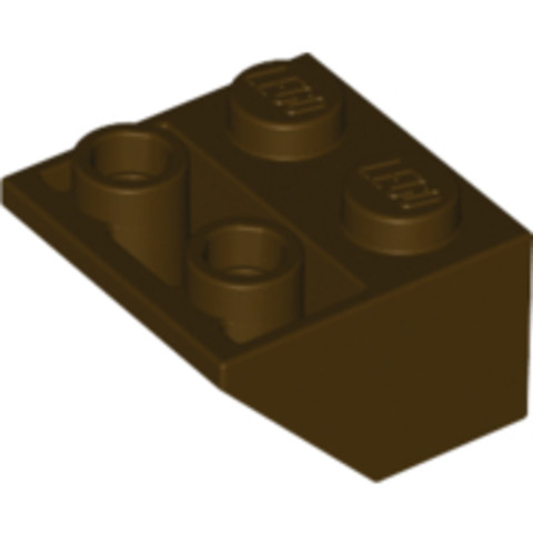 LEGO® Alkatrészek (Pick a Brick) 4648296 - Sötétbarna 2X2/45° Fordított Elem