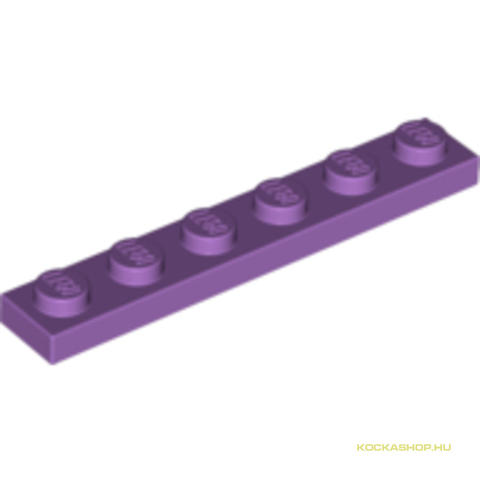 LEGO® Alkatrészek (Pick a Brick) 4649745 - Közepes levendula 1X6 Lapos Elem