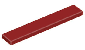 Sötétpiros 1X6 Csempe