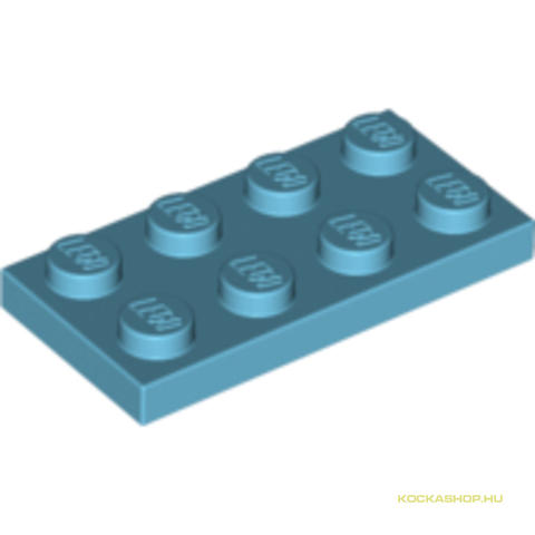 LEGO® Alkatrészek (Pick a Brick) 4655256 - Közepes azúr 2X4 Lapos Elem