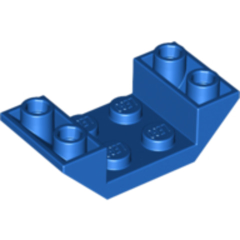 LEGO® Alkatrészek (Pick a Brick) 4656767 - Kék 4X2/45° Elem