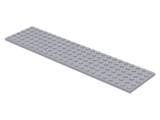 LEGO® Alkatrészek (Pick a Brick) 4666357 - Világos kékesszürke 6x24 Lapos Elem, használt
