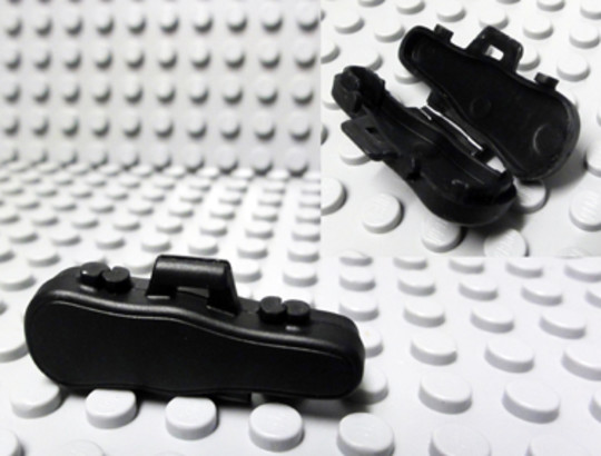 LEGO® Alkatrészek (Pick a Brick) 4668002 - Fekete gitártok hegedűtok