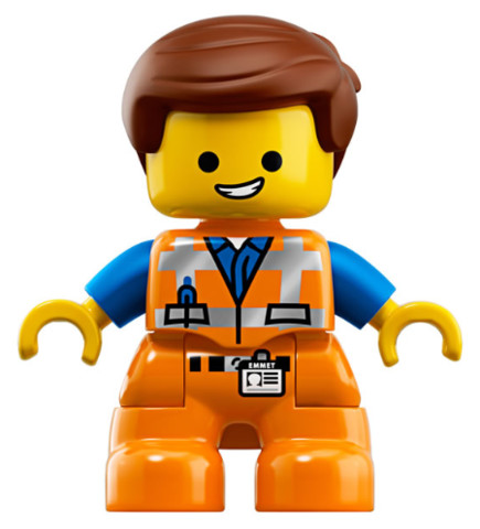 LEGO® Minifigurák 47205pb064 - Duplo Figure Lego Ville, Emmet