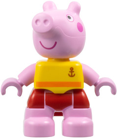 Peppa sárga pólóban