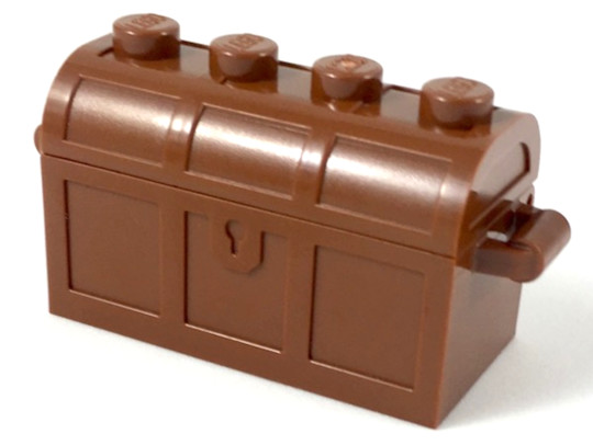 LEGO® Alkatrészek (Pick a Brick) 4738ac0188 - Vörösesbarna Kincsesláda
