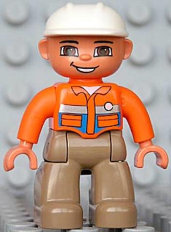 LEGO® Minifigurák 47394pb102 - DUPLO ellenőr
