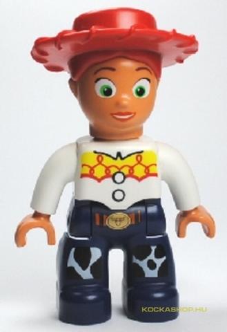 LEGO® Minifigurák 47394pb129 - DUPLO LEGO Ville, Toy Story Jessie