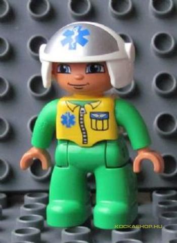 LEGO® Minifigurák 47394pb142 - DUPLO LEGO Ville Férfi Mentő