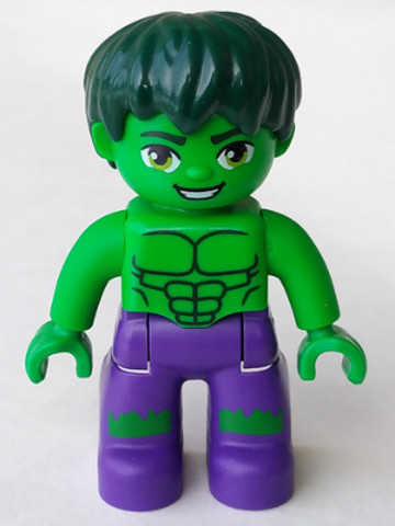 LEGO® Minifigurák 47394pb247 - Duplo Figure Lego Ville, Hulk