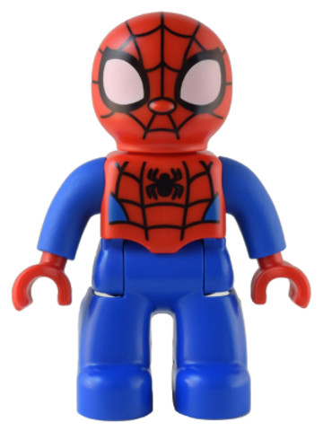LEGO® Minifigurák 47394pb324 - Duplo Figure Lego Ville, Spider-Man, Large Eyes