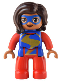 Duplo Figure Lego Ville, Ms. Marvel