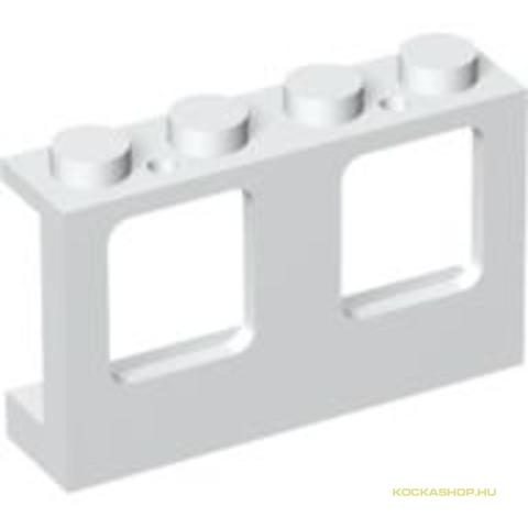 LEGO® Alkatrészek (Pick a Brick) 486301 - Fehér 1X4X2 Fal Elem