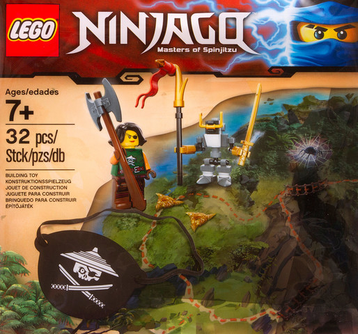 LEGO® Polybag - Mini készletek 5004391 - Ninja Légi Kalóz Harci csomag