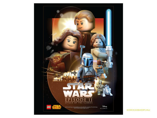 LEGO® Seasonal 5004745 - Star Wars poszter - A klónok támadása