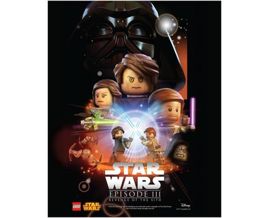 LEGO® Seasonal 5004746 - Star wars poszter