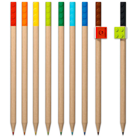 LEGO® Seasonal 5005148 - 9 darabos színes ceruza készlet 5005148