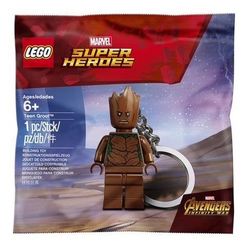 LEGO® Kulcstartó 5005244 - Teen Groot kulcstartó