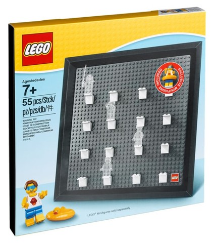 LEGO® Seasonal 5005359 - Lego Minifigura Kiállító Képkeret