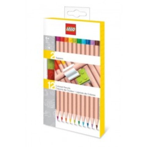 LEGO® Seasonal 52064 - LEGO 12 darabos ceruzakészlet ceruzadísszel