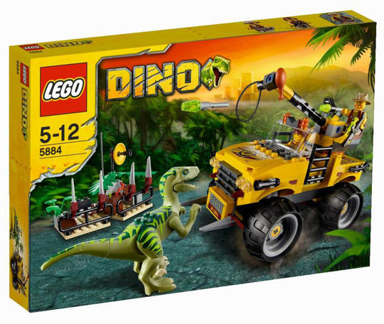 LEGO® Dino 5884 - Raptorüldözés