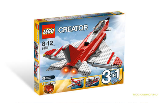 LEGO® Creator 3-in-1 5892s - Hangrobbanás (Sérült doboz)